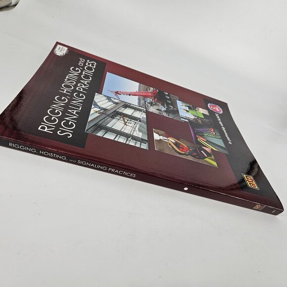 Rigging Hoisting Signaling Practices Paperback Book Crane Transportation NJATC - Picture 10 of 10